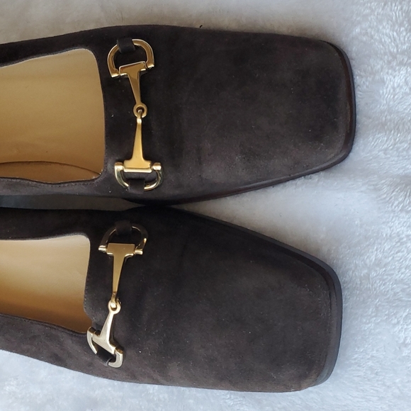 GUCCI SUEDE VINTAGE SHOES - Picture 9 of 15
